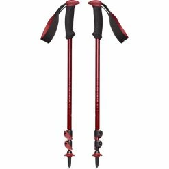 Black Diamond Trail Back Trekking Poles dark crimson