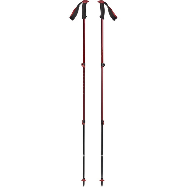 Black Diamond Trail Back Trekking Poles dark crimson 2 Black Diamond Trail Back Trekking Poles dark crimson - Image 2