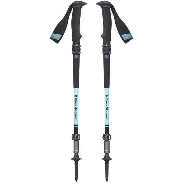 Black Diamond Trail Pro Shock Trekking Poles Women alpine lake 2 Black Diamond Trail Pro Shock Trekking Poles Women alpine lake - Image 2