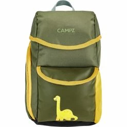 CAMPZ Backpack Kids Dino green/yellow