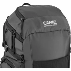 CAMPZ Daypack 18l black/grey -Hiking Equipment Sales Store campz daypack 18l black grey 6
