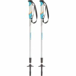 CAMPZ Komperdell Twistlock Cardessa Vario Hiking Poles Women white