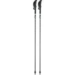 CAMPZ Trekking Poles foldable black