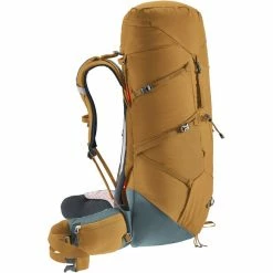Deuter Aircontact Core 50+10 Backpack almond/teal -Hiking Equipment Sales Store deuter aircontact core 50 10 backpack almond teal 3