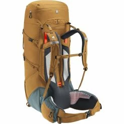 Deuter Aircontact Core 50+10 Backpack almond/teal -Hiking Equipment Sales Store deuter aircontact core 50 10 backpack almond teal 4