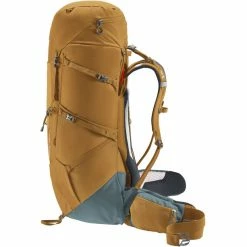 Deuter Aircontact Core 50+10 Backpack almond/teal -Hiking Equipment Sales Store deuter aircontact core 50 10 backpack almond teal 5