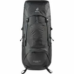 Deuter Aircontact Lite 40 + 10 Backpack graphite/black -Hiking Equipment Sales Store deuter aircontact lite 40 10 backpack graphite black 5