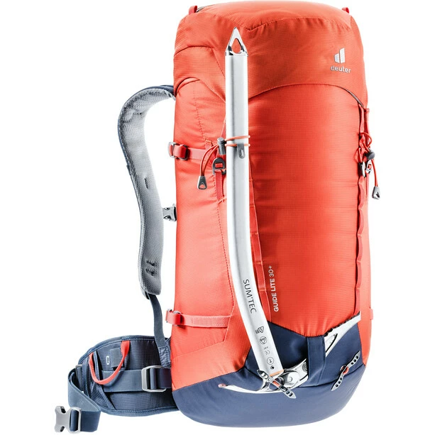 Deuter Guide Lite 30+ Backpack papaya/navy 4 Deuter Guide Lite 30+ Backpack papaya/navy - Image 4