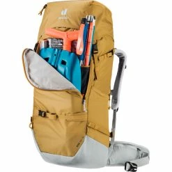 Deuter Rise 32+ SL Backpack Women caramel/tin -Hiking Equipment Sales Store deuter rise 32 sl backpack women caramel tin 6