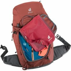 Deuter Trail Pro 34 SL Backpack Women redwood/graphite -Hiking Equipment Sales Store deuter trail pro 34 sl backpack women redwood graphite 6