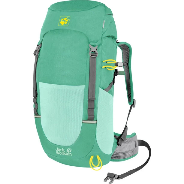 Jack Wolfskin Pioneer 22 Pack Backpack Kids deep mint 1 Jack Wolfskin Pioneer 22 Pack Backpack Kids deep mint