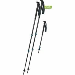 Komperdell Carbon C3 Pro Trekking Poles black/blue