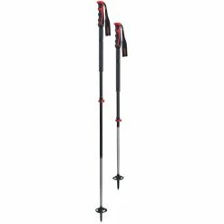 Komperdell Descent Carbon Rocksleeve Vario Poles black