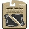 Komperdell Nordic Walking Pads 2-Color Vulcanized black/silver