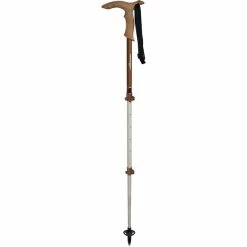 Komperdell Walker Powerlock Compact Trekking Pole brown/silver