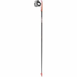 LEKI Flash Carbon Walking Poles Speed Tip dark anthracite/white/light red