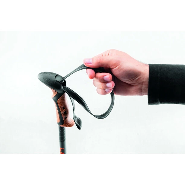 LEKI Khumbu AS Trekking Poles dark anthracite-orange-black 5 LEKI Khumbu AS Trekking Poles dark anthracite-orange-black - Image 5