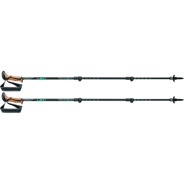 LEKI Khumbu Lite AS Trekking Poles black-petrol-dark anthracite 1 LEKI Khumbu Lite AS Trekking Poles black-petrol-dark anthracite