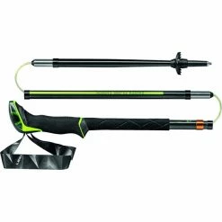 LEKI Sherpa FX.One Carbon Mountaineering Poles naturalcarbon-neonyellow-white -Hiking Equipment Sales Store leki sherpa fxone carbon mountaineering poles naturalcarbon neonyellow white 5