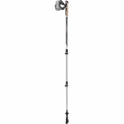LEKI Traveller Alu Nordic Walking Poles dark anthracite/light anthracite/white/neon red