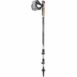 LEKI Traveller Alu Nordic Walking Poles dark anthracite/light anthracite/white/neon red -Hiking Equipment Sales Store leki traveller alu nordic walking poles dark anthracite light anthracite white neon red 4