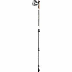 LEKI Traveller Carbon Nordic Walking Poles dark anthracite/light anthracite/white/lime
