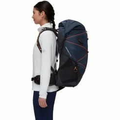 Mammut Ducan Spine 50-60 Hiking Pack Women marine-black -Hiking Equipment Sales Store mammut ducan spine 50 60 hiking pack women marine black 5