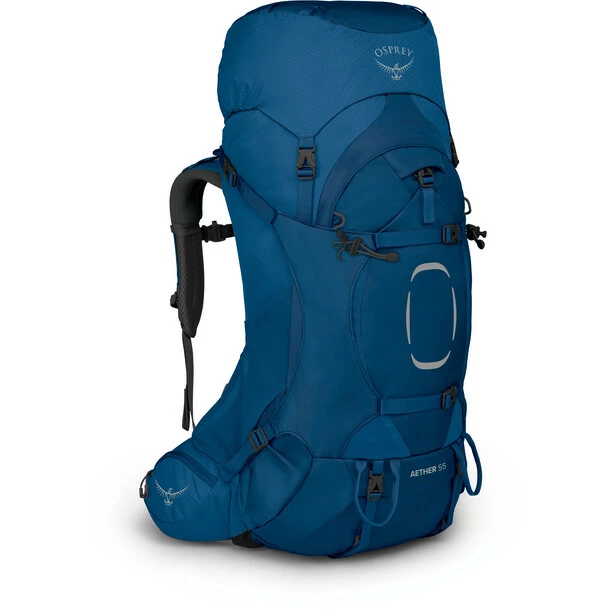 Osprey Aether 55 Backpack Men deep water blue 1 Osprey Aether 55 Backpack Men deep water blue