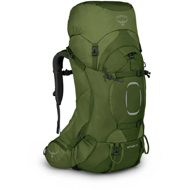 Osprey Aether 55 Backpack Men garlic mustard green 1 Osprey Aether 55 Backpack Men garlic mustard green
