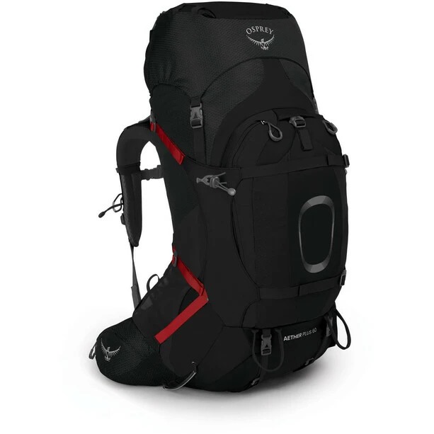 Osprey Aether Plus 60 Backpack Men black 2 Osprey Aether Plus 60 Backpack Men black - Image 2