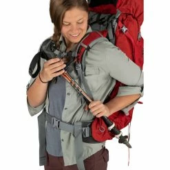 Osprey Ariel Plus 60 Backpack Women carnelian red -Hiking Equipment Sales Store osprey ariel plus 60 backpack women carnelian red 4
