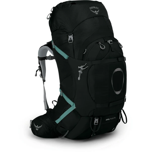 Osprey Ariel Plus 70 Backpack Women black 1 Osprey Ariel Plus 70 Backpack Women black