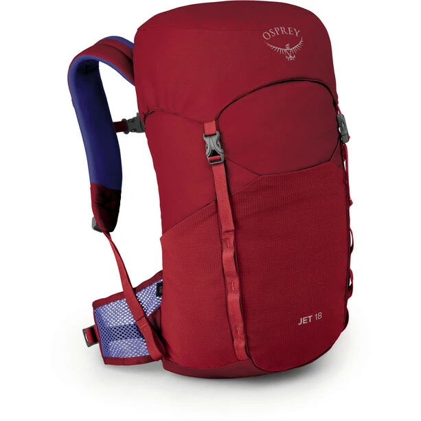 Osprey Jet 18 Backpack cosmic red 1 Osprey Jet 18 Backpack cosmic red