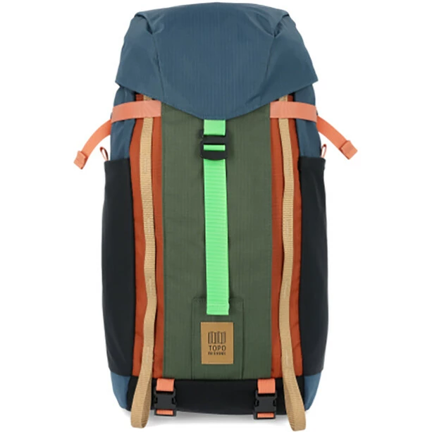 Topo Designs Mountain Pack 16l pond blue/olive 1 Topo Designs Mountain Pack 16l pond blue/olive