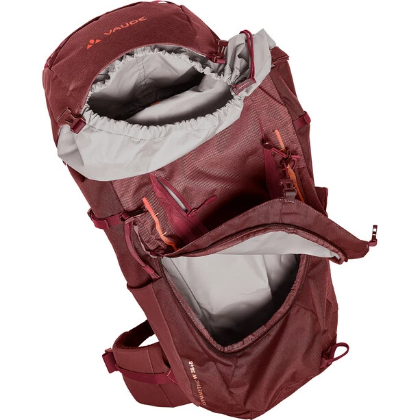 VAUDE Asymmetric 38+8 Backpack Women dark cherry 3 VAUDE Asymmetric 38+8 Backpack Women dark cherry - Image 3