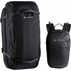 VAUDE Mundo 50+To Go Travel Backpack phantom black